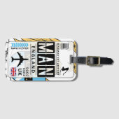 Manchester Bagagelabel (Voorkant (horizontaal))