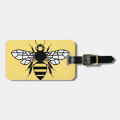 Manchester Bee Bagagelabel (Voorkant horizontaal)