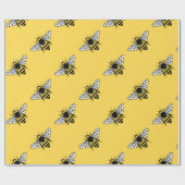 Manchester Bee Cadeaupapier (Vlak)