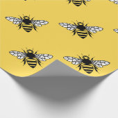 Manchester Bee Cadeaupapier (Hoek)