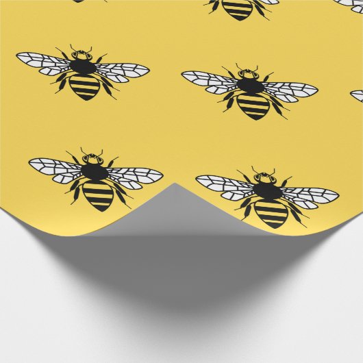 Manchester Bee Cadeaupapier (Hoek)