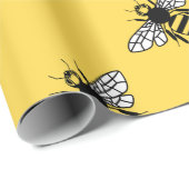 Manchester Bee Cadeaupapier (Rol Hoek)