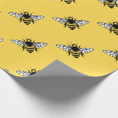 Manchester Bee Cadeaupapier (Hoek)