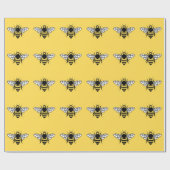 Manchester Bee Cadeaupapier (Vlak)