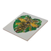 Manchester Bee keramische tegels Tegeltje (Zijkant)