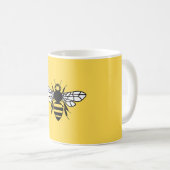 Manchester Bee Koffiemok (Voorkant rechts)