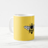 Manchester Bee Koffiemok (Voorkant links)