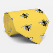 Manchester Bee Stropdas (Opgerold)