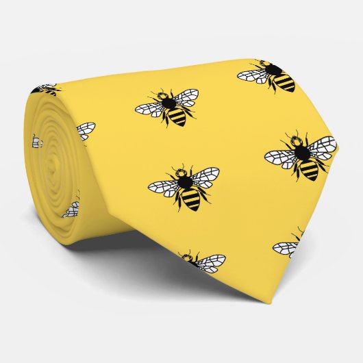 Manchester Bee Stropdas (Opgerold)