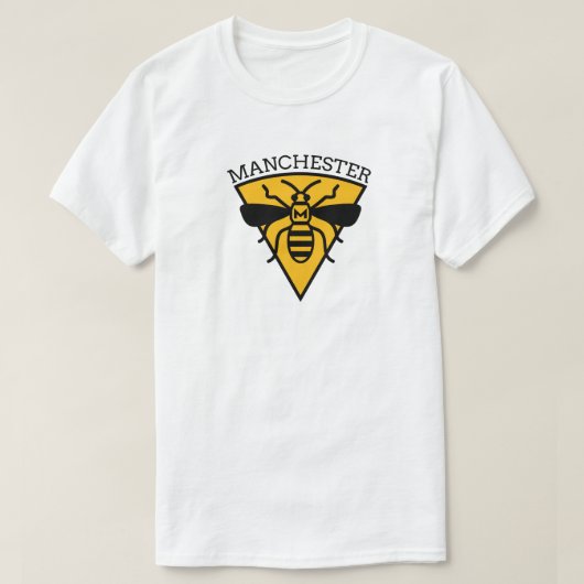 manchester bee t shirt (Design voorkant)