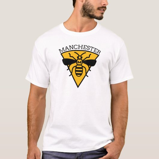 manchester bee t shirt (Voorkant)