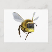 Manchester Bee x Manchester Metrolink tram Briefkaart (Voorkant)