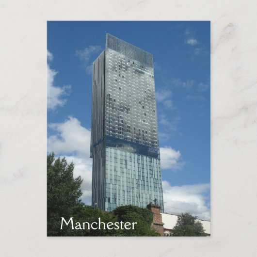 Manchester Beetham Tower Briefkaart (Voorkant)