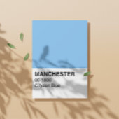 Manchester Blue Cityzen - Volledige breedte Perfect Poster