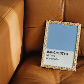 Manchester Blue Cityzen - Volledige breedte Perfect Poster