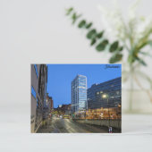 Manchester Blue Hour Briefkaart (Staand voorkant)