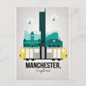 Manchester Briefkaart (Voorkant)