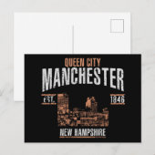 Manchester Briefkaart (Voorkant / Achterkant)