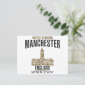 Manchester Briefkaart (Staand voorkant)