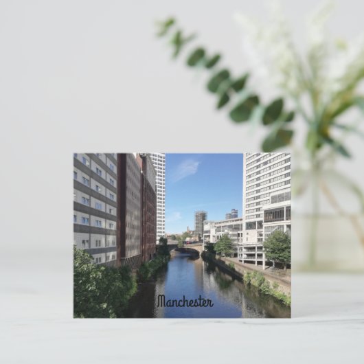 Manchester Canals Briefkaart (Staand voorkant)