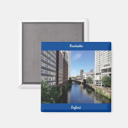 Manchester Canals Magneet (Voorkant / Achterkant)