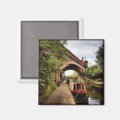 Manchester Castlefield Canal Magneet (Voorkant / Achterkant)