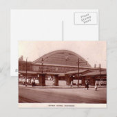 Manchester, centraal station briefkaart (Voorkant / Achterkant)