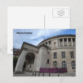 Manchester Central Library Briefkaart (Voorkant / Achterkant)