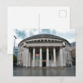 Manchester Central Library briefkaart (Voorkant / Achterkant)