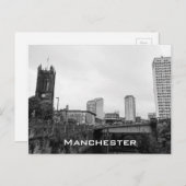 Manchester City Center Briefkaart (Voorkant / Achterkant)