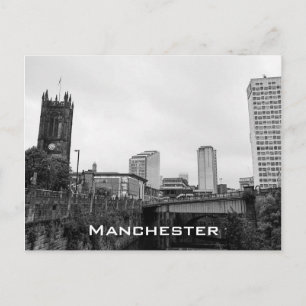 Manchester City Center Briefkaart