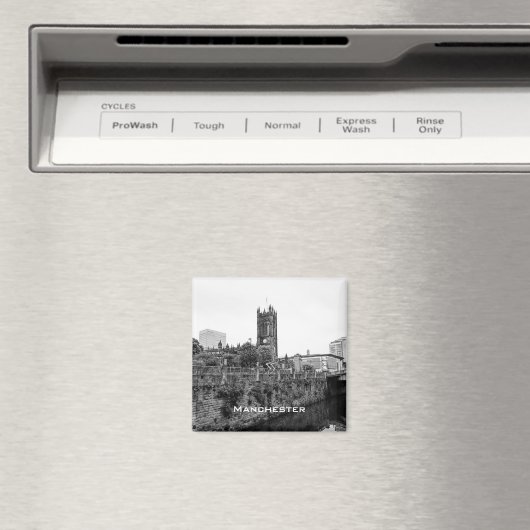 Manchester City Center en Cathedral Magneet (Insitu (Vaatwasser))