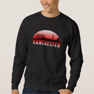 Manchester City Cityscape Skyline Funny Gift Idea Trui