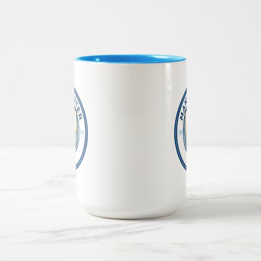 Manchester City Mug Tweekleurige Koffiemok (Center)