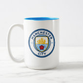 Manchester City Mug Tweekleurige Koffiemok (Links)