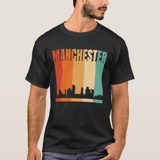Manchester City Skyline T-shirt (Voorkant)