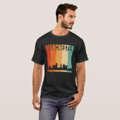 Manchester City Skyline T-shirt (Voorkant volledig)