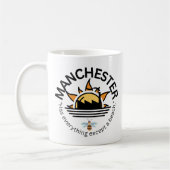 Manchester Classic Mok, 11 oz Koffiemok (Links)