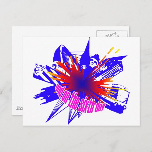 Manchester Color Briefkaart (Voorkant / Achterkant)