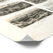 Manchester Connecticut 1914 Panorama Poster (Hoek)