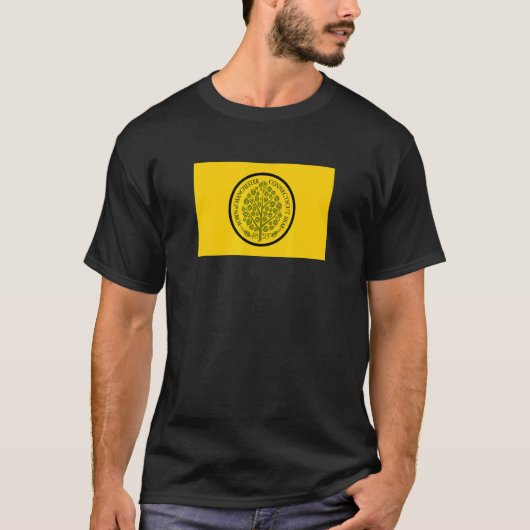 Manchester Connecticut Flag T-shirt (Voorkant)