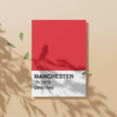Manchester Devil Red - Volledige breedte Perfect Poster