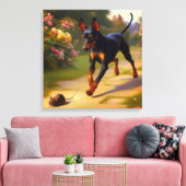 manchester dooder canvas afdruk (Insitu (Woonkamer))