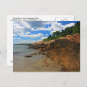 Manchester door het Zee Rocky Beach Briefkaart (Voorkant / Achterkant)