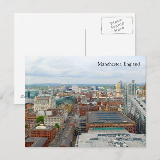 Manchester, Engeland Briefkaart (Voorkant / Achterkant)
