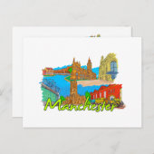 Manchester - Engeland.png Briefkaart (Voorkant / Achterkant)