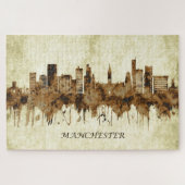 Manchester England Cityscape Legpuzzel (Horizontaal)
