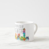 MANCHESTER ENGLAND SKYLINE ESPRESSO KOP (Voorkant rechts)