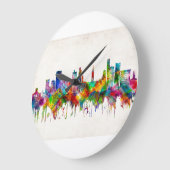 Manchester England Skyline Grote Klok (Hoek)