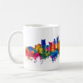 Manchester England Skyline Koffiemok (Links)